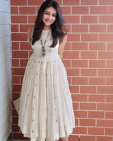 Double Layer Jamdani Dress