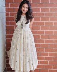 Double Layer Jamdani Dress