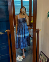 Malli Puvvu Indigo Dress